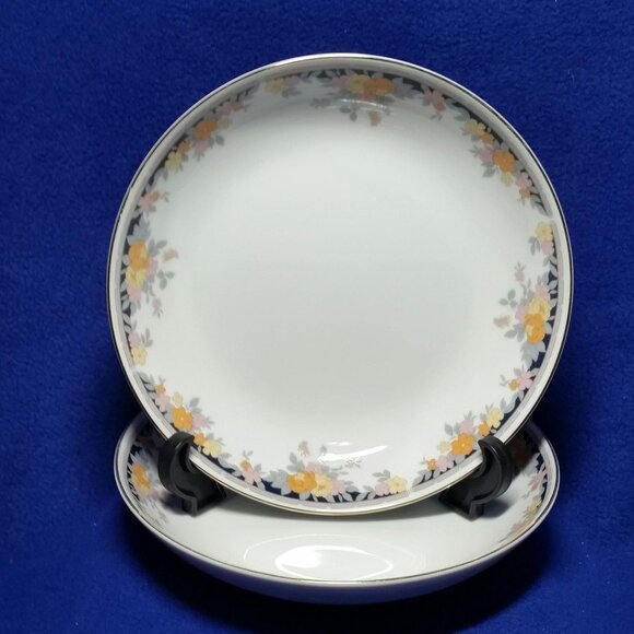 Epoch Park Manor Coupe Soup Bowl Set of 2 6502 Noritake Made in Japan Wedding - Picture 1 of 10